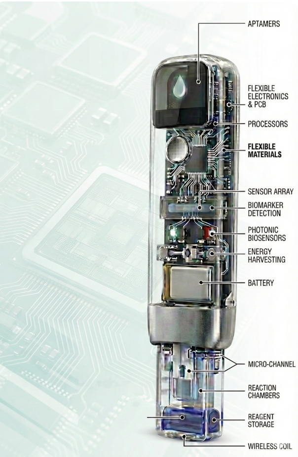 H2OM Device Internal Cutaway